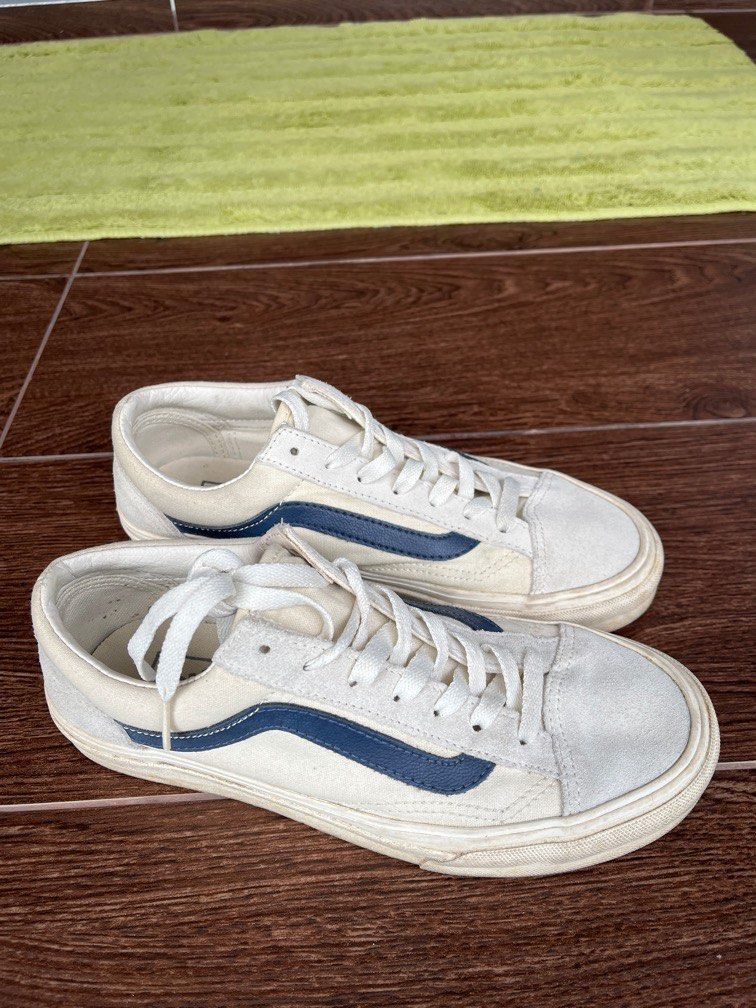 VANS style 36 Marshmallow White Blue Navy US5.5 UK4.5