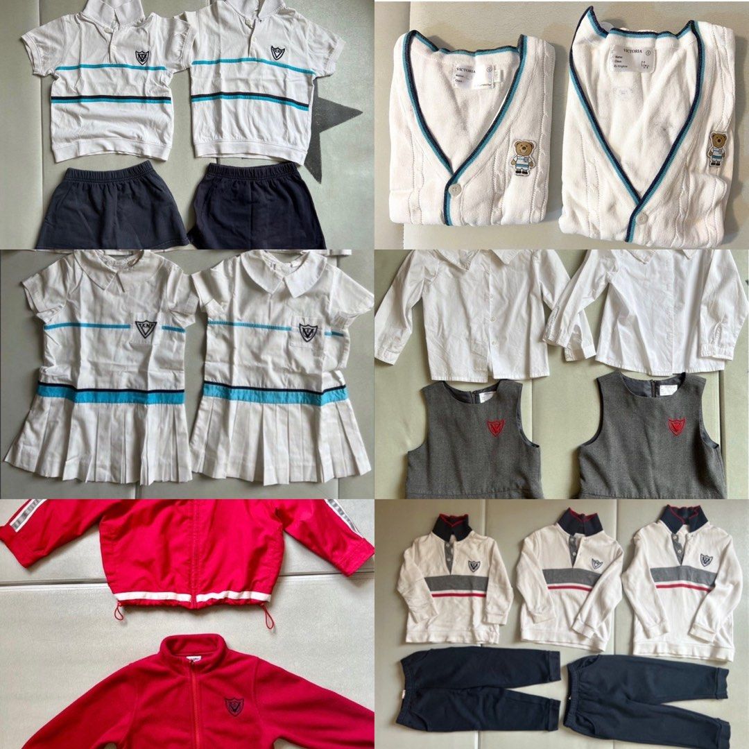 VEO Uniform 維多利亞幼稚園夏季校服Size 2-4-6-8 Victoria 