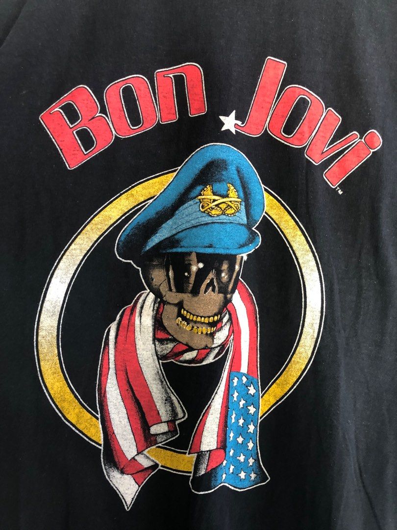 bon jovi 1987 ツアーTシャツ 80s