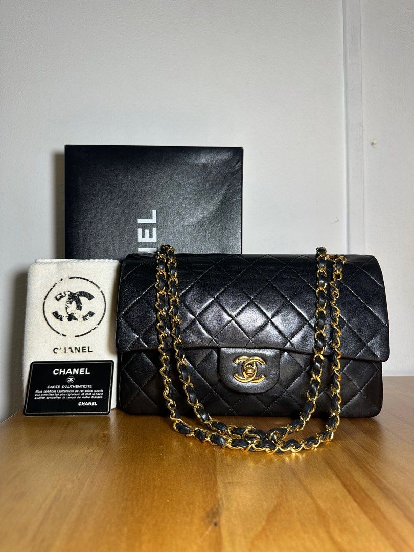 CHANEL Black Caviar Medium Classic Flap 24K GHW - Timeless Luxuries