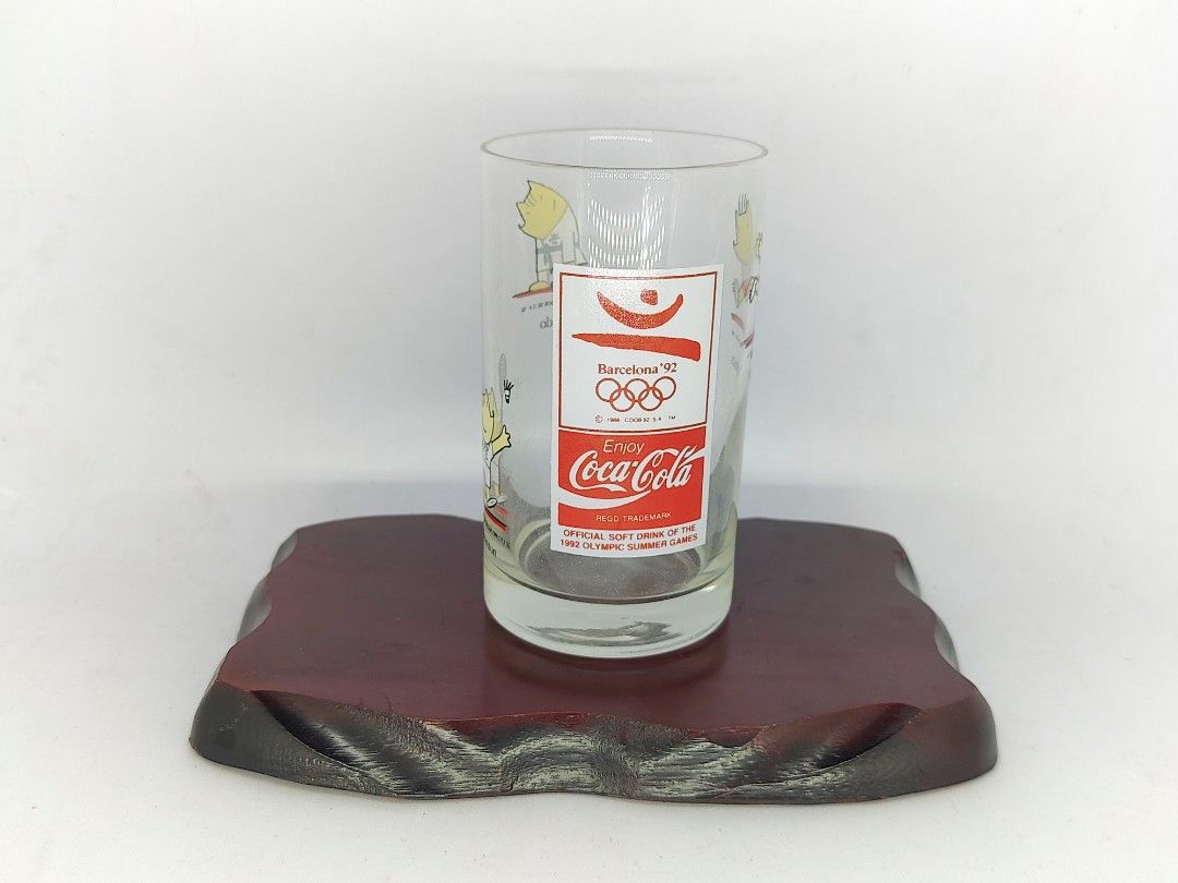 Vintage CocaCola 1992 Olympics Glass on Carousell