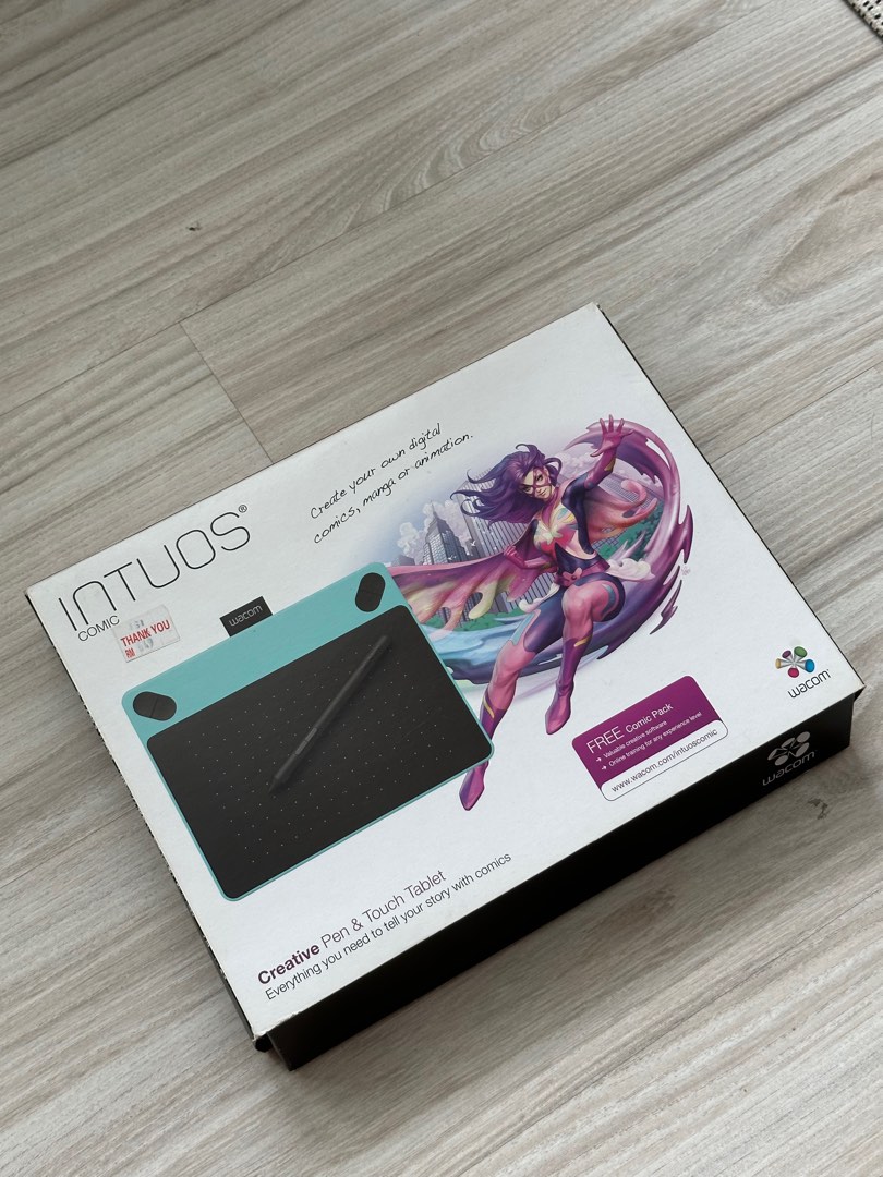 Intuos Comic, Computers & Tech, Laptops & Notebooks on Carousell