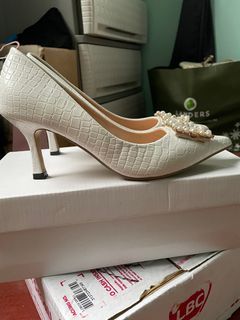 White Bridal Shoes