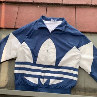 Windbreaker adidas trefoil big logo jacket
