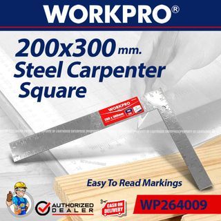 WORKPRO Steel Carpenter Square (WP264009) *LIGHTHOUSE ENTERPRISE*