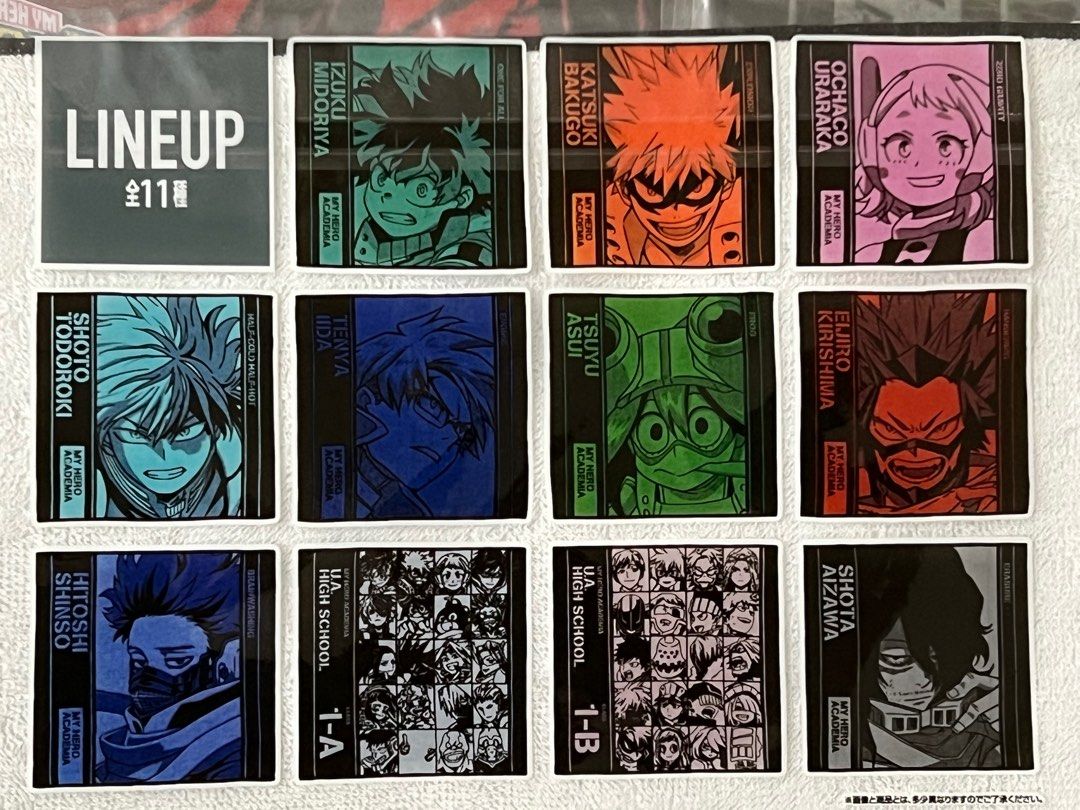 Goodies My Hero Academia - Serviette Lot H Ichiban Kuji Bandai 2023 - Neuf Scellé