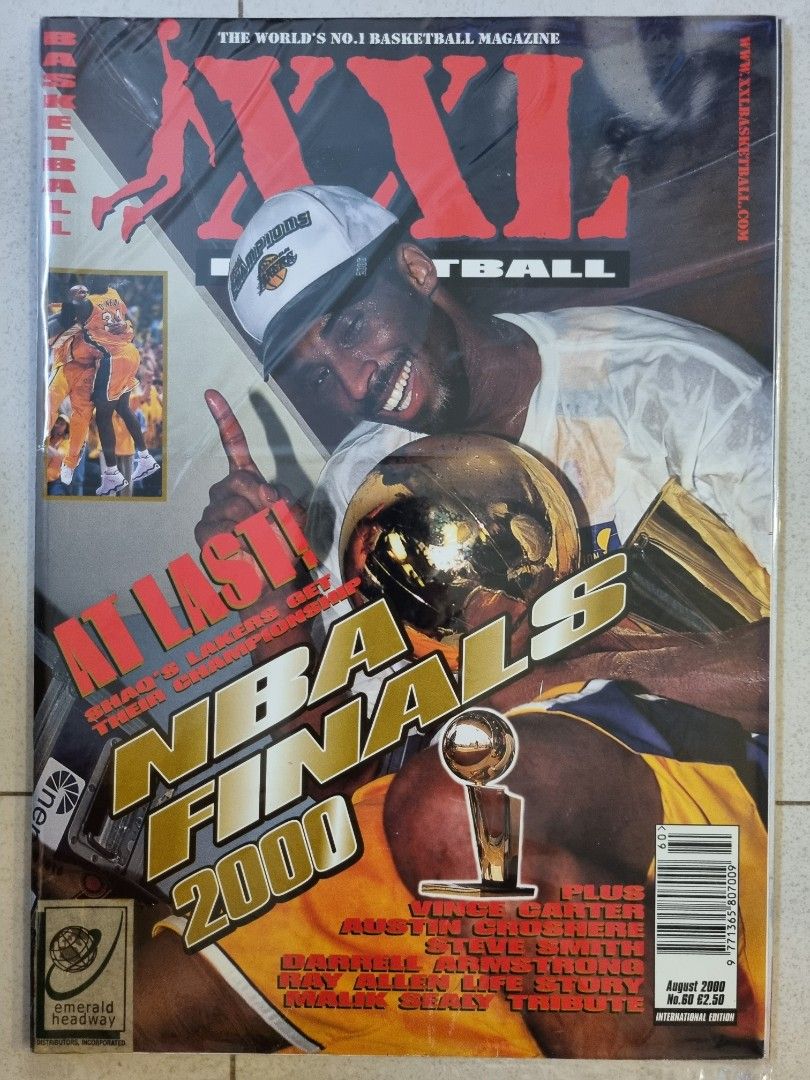 XXL Basketball Magazine August 2000 on Carousell