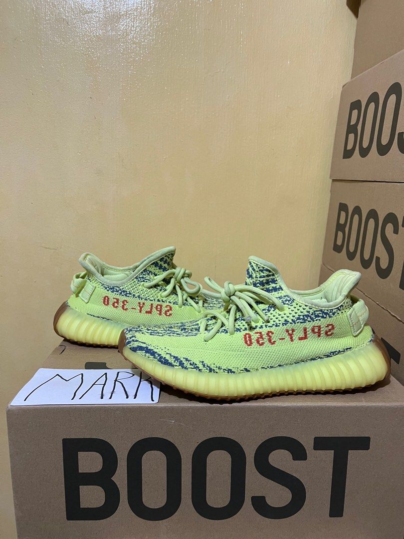 Yeezy Boost 350 v2 Frozen Yellow Size 6 womens