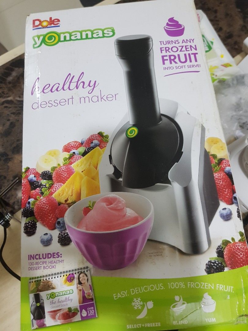 Yonanas healthy dessert maker TV Home Appliances Kitchen