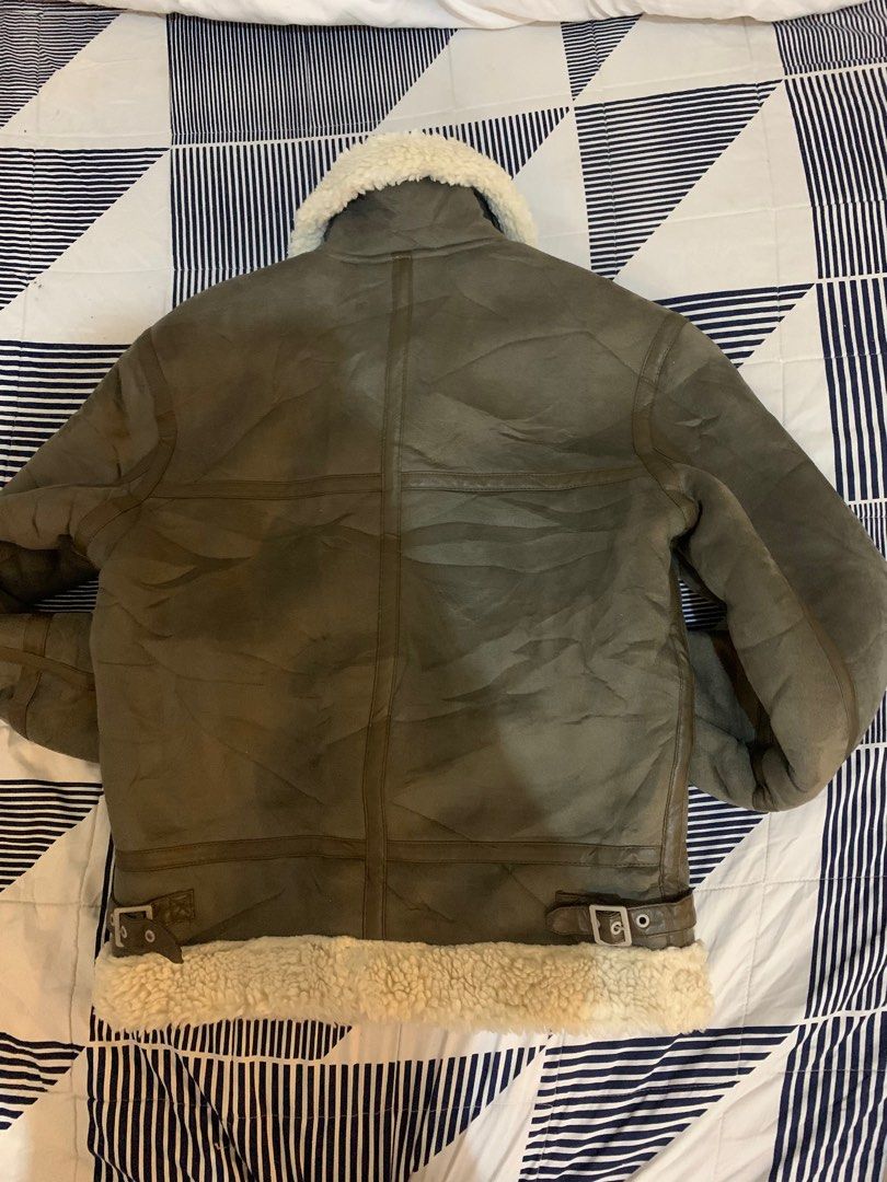 RUSH ‼️ Zara Aviator Jacket/ Sherpa Jacket on Carousell