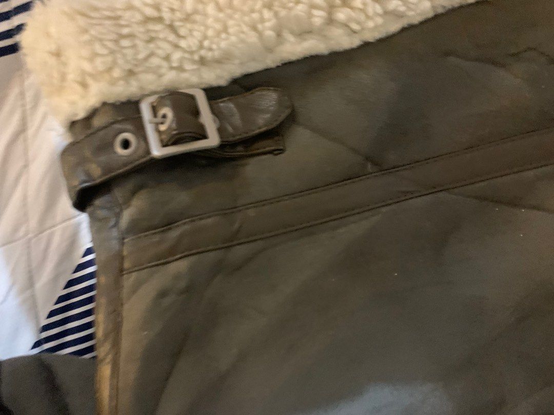 RUSH ‼️ Zara Aviator Jacket/ Sherpa Jacket on Carousell