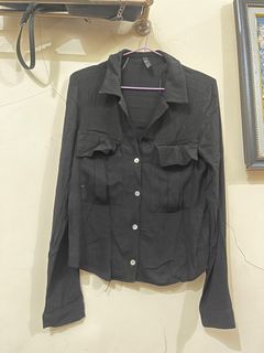 Zara black shirt