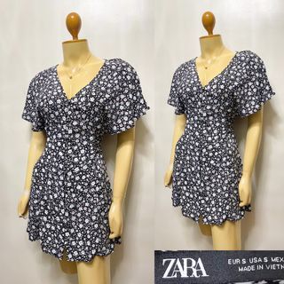 ZARA BUTTONDOWN DRESS
