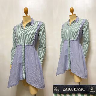 ZARA BUTTONDOWN DRESS