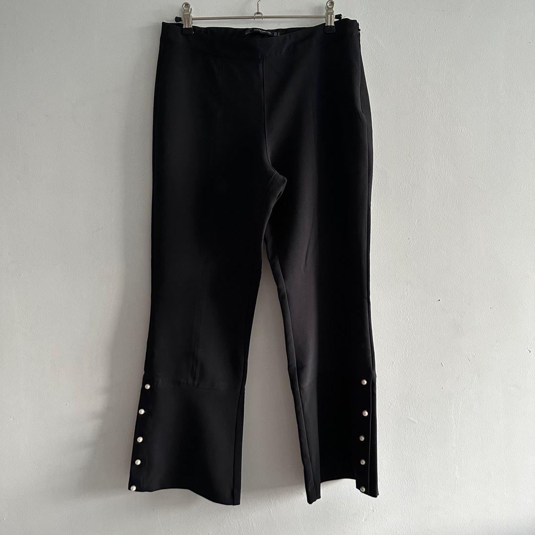 Pearl pants zara discount