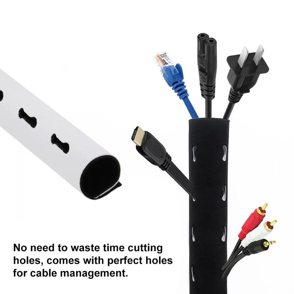 Cord Cover for Wall, 160cm Cable Concealer, Cord Hider for Wall