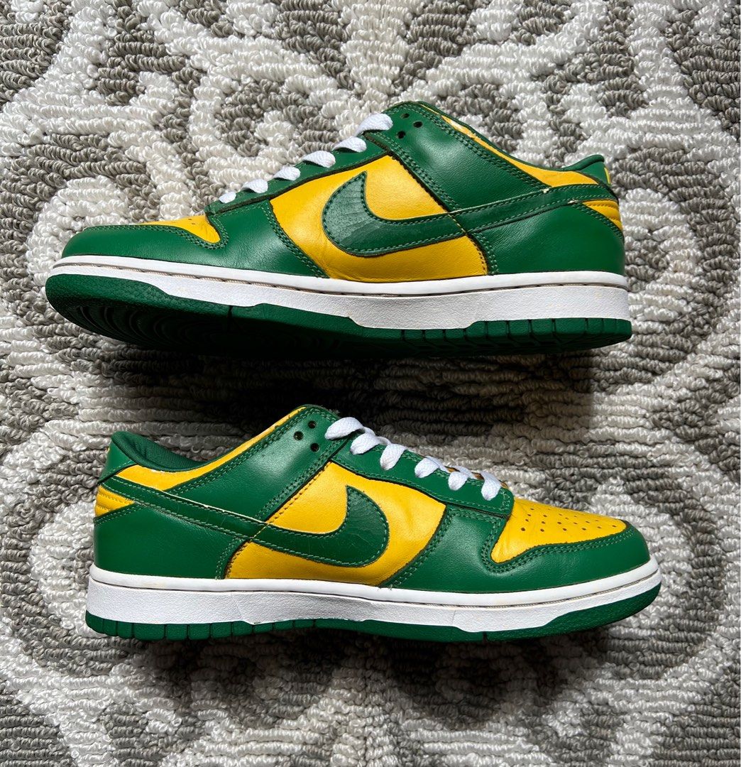 2001 Nike Dunk Low Brazil Co.JP Men s Fashion Footwear Sneakers
