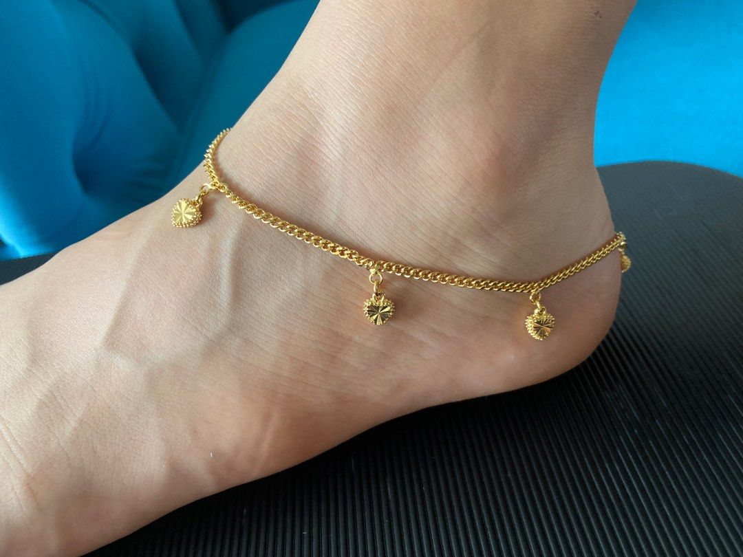 Gold leg anklet online