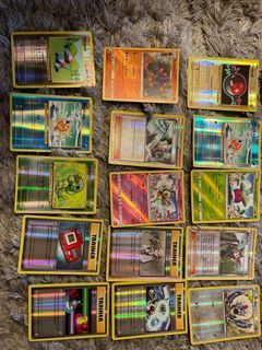 25pcs Pokemon cards , box and plastics set