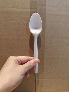 7" Disposable Biocorn Spoon