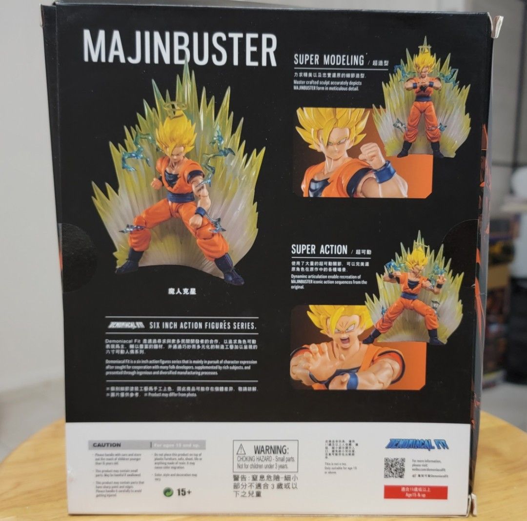 Demoniacal Fit MajinBuster -Figuarts SDCC Super Saiyan 2 Goku