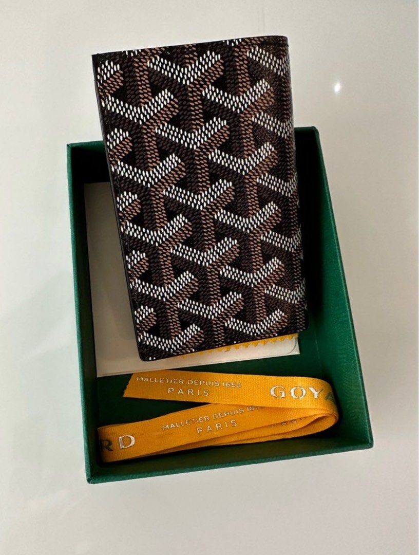Goyard card holder authentic sales