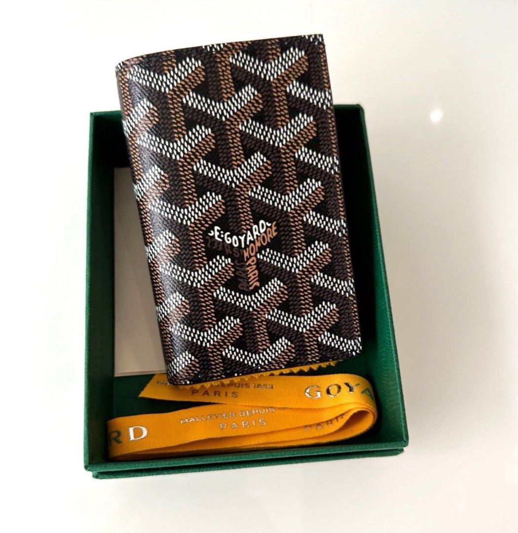 Goyard Saint Pierre Card Holder, Luxury, Bags & Wallets on Carousell