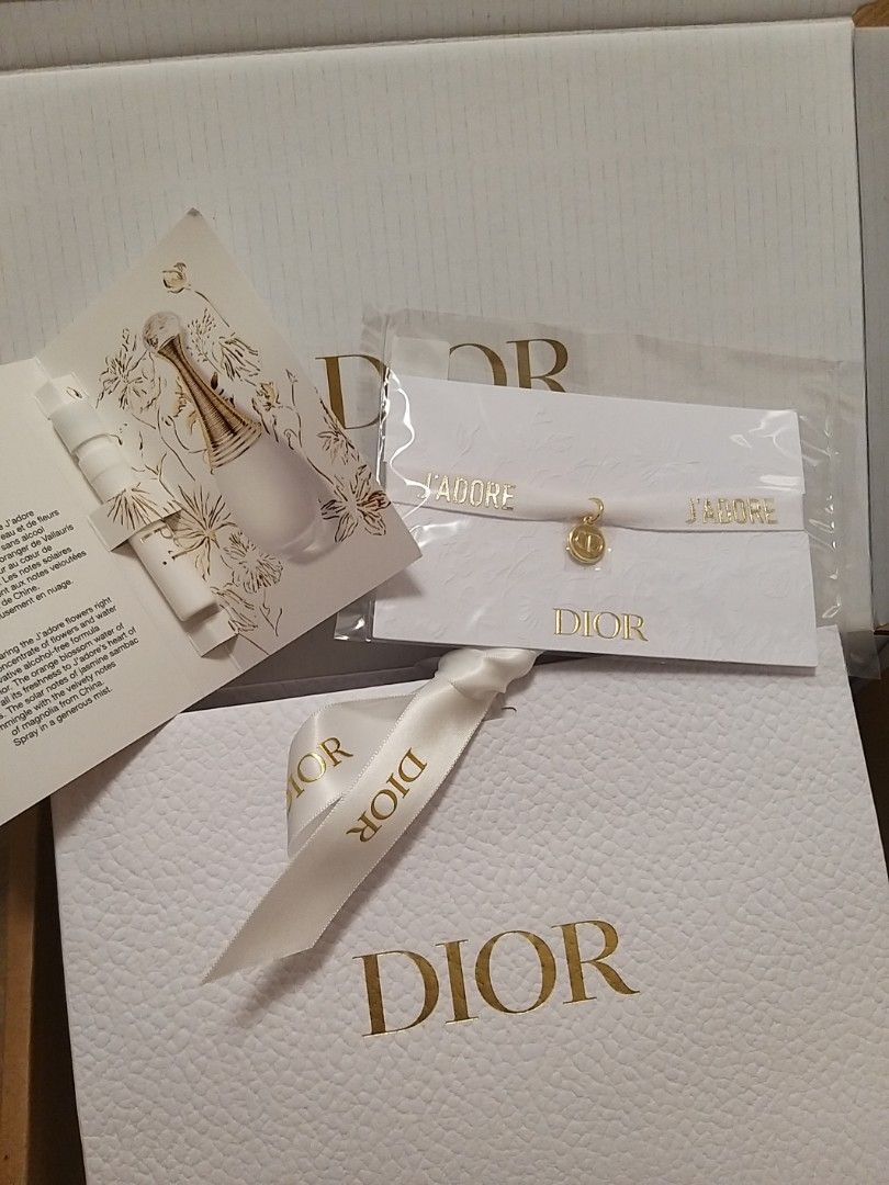 全新Dior J'adore bracelet perfume body gel set手繩香水美肌啫喱全新