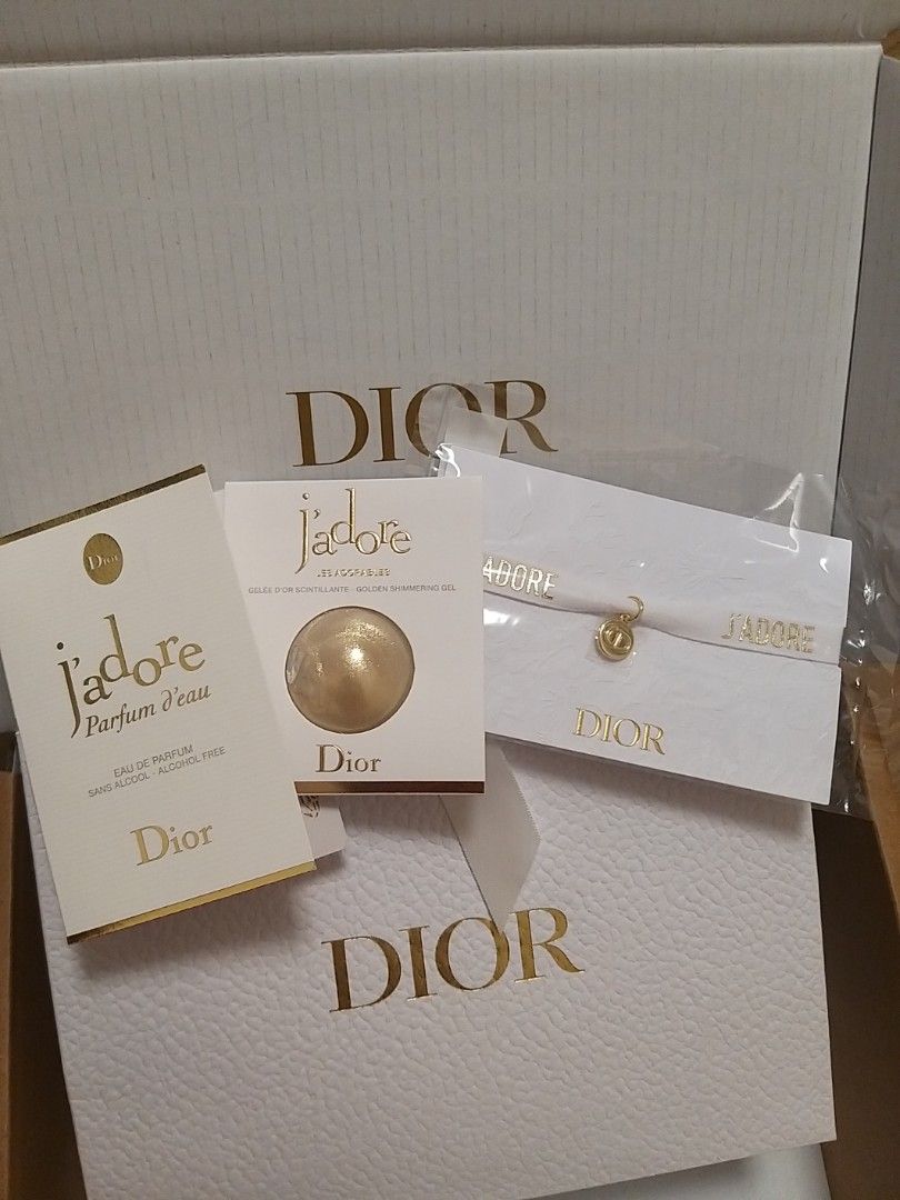 全新Dior J'adore bracelet perfume body gel set手繩香水美肌啫喱全新