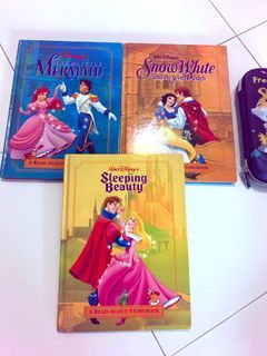 (A4 colour) English Disney Princess/ Mermaid/ Sleeping Beauty : 3 Books