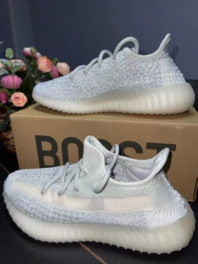 Adidas yeezy boost 350 v2 discount cloud white reflective