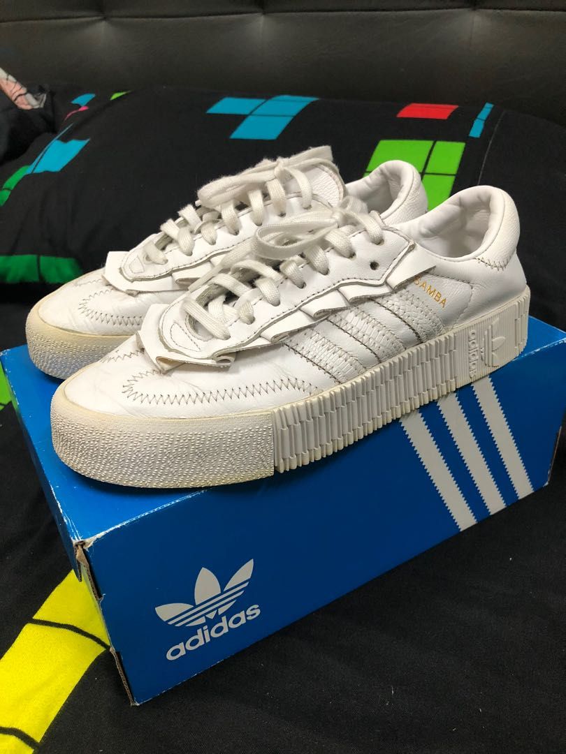 Adidas samba rose triple white US5.5 womens
