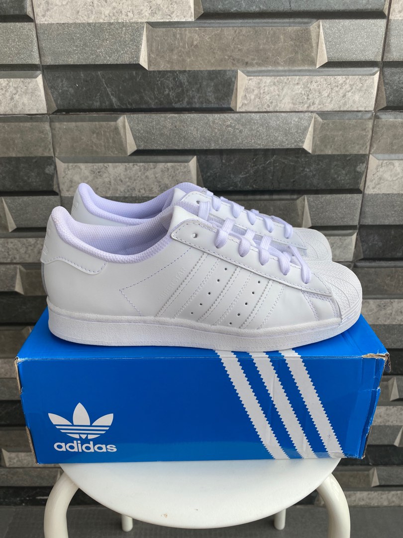 adidas superstar full white
