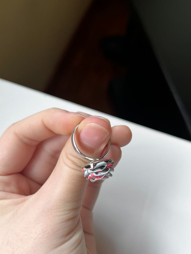 Adjustable rose ring on sale