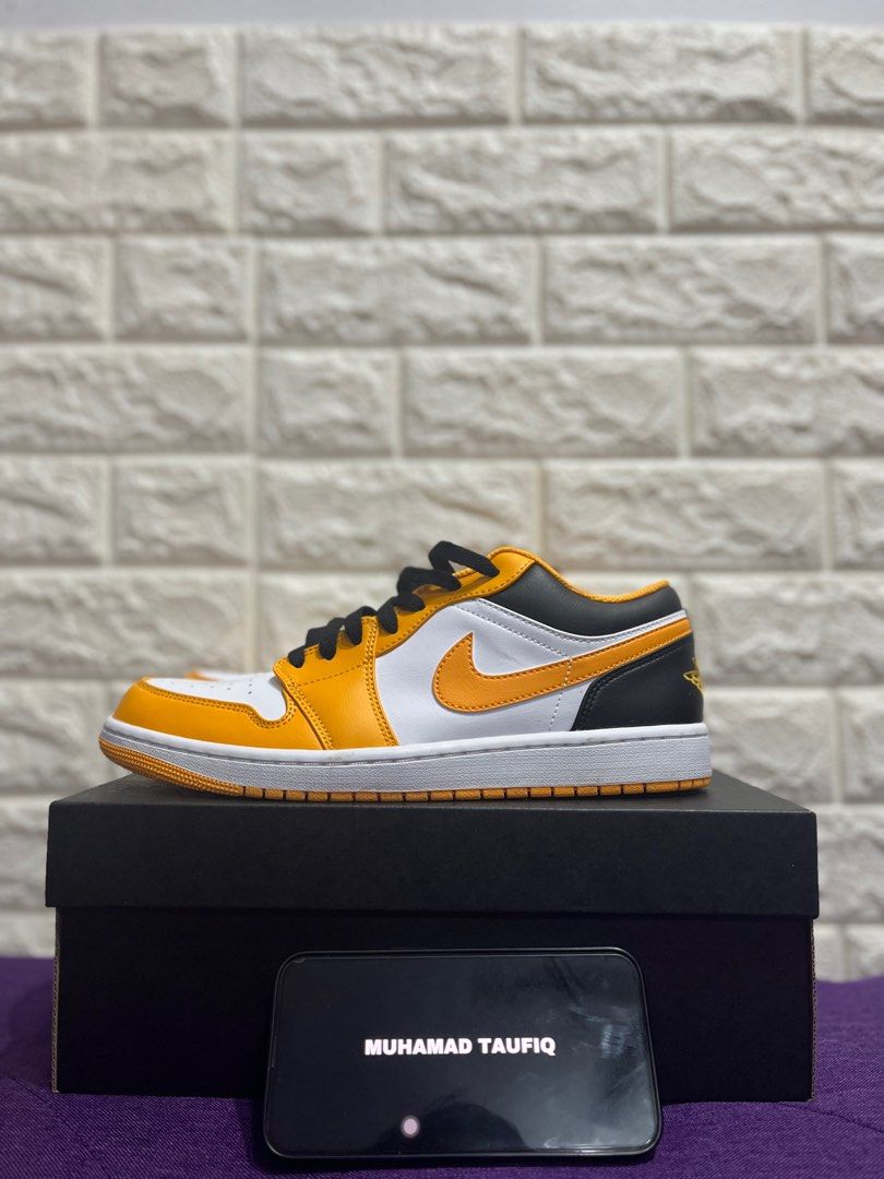 Air Jordan 1 Low Taxi Men s Fashion Footwear Sneakers on Carousell