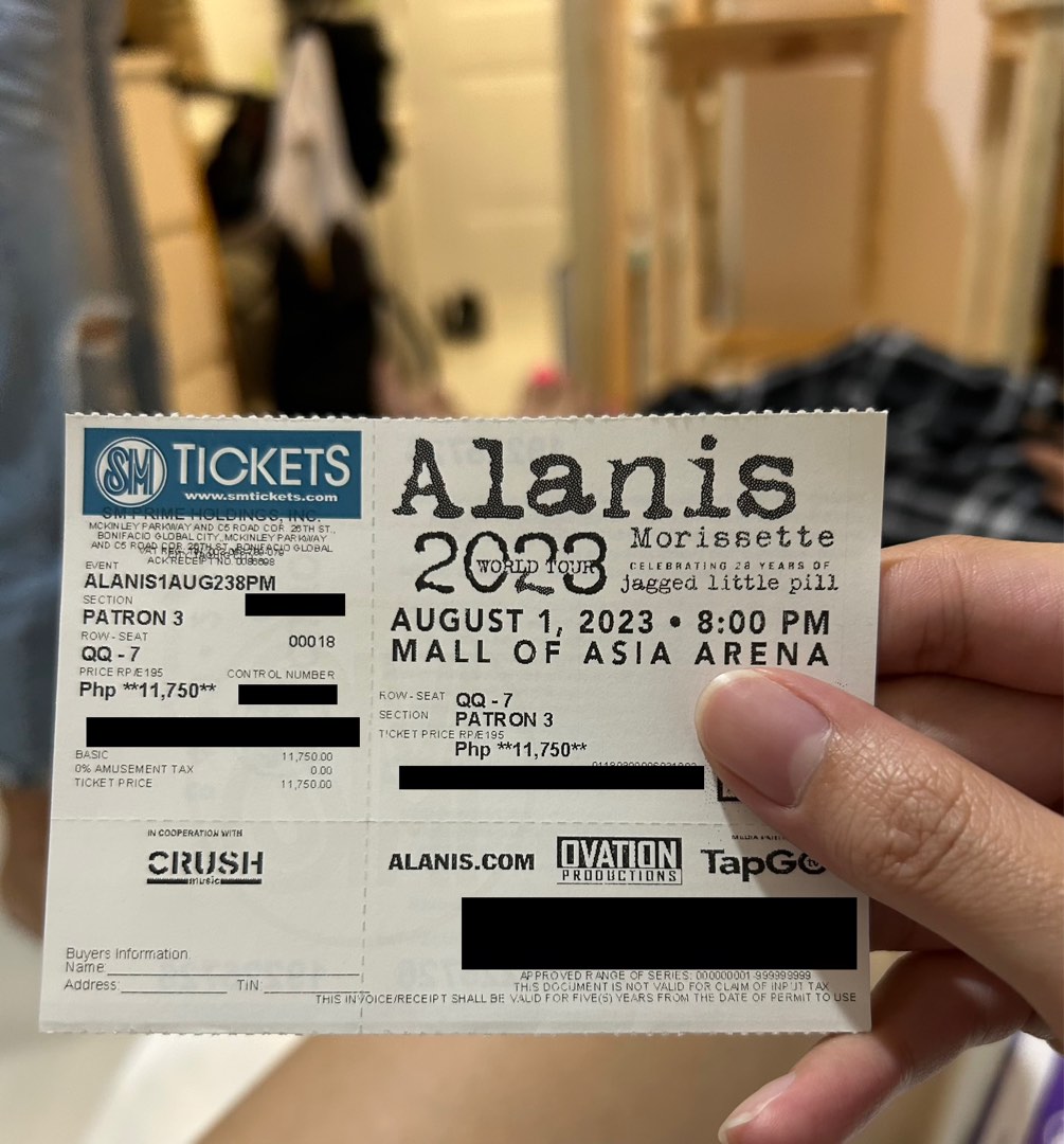 alanis morissette world tour 2023 singapore