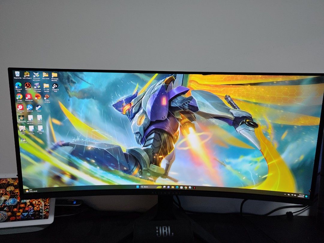 ALIENWARE 34 CURVED QD-OLED GAMING MONITOR - AW3423DWF, Computers ...
