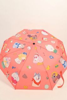 All Would Envy AWE Doggo Automatic Umbrella (Dog Print, Puppy, Animal)