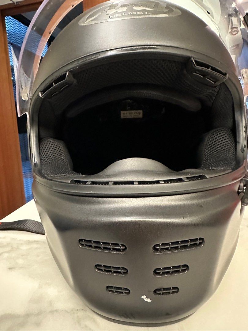 Arai Rapide Neo helmet Matt black XL/ 6061 cm, Motorcycles, Motorcycle