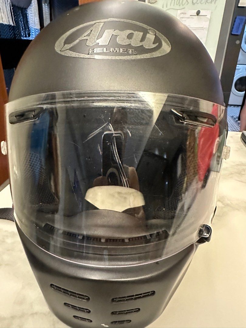 Arai Rapide Neo helmet Matt black XL/ 6061 cm, Motorcycles, Motorcycle