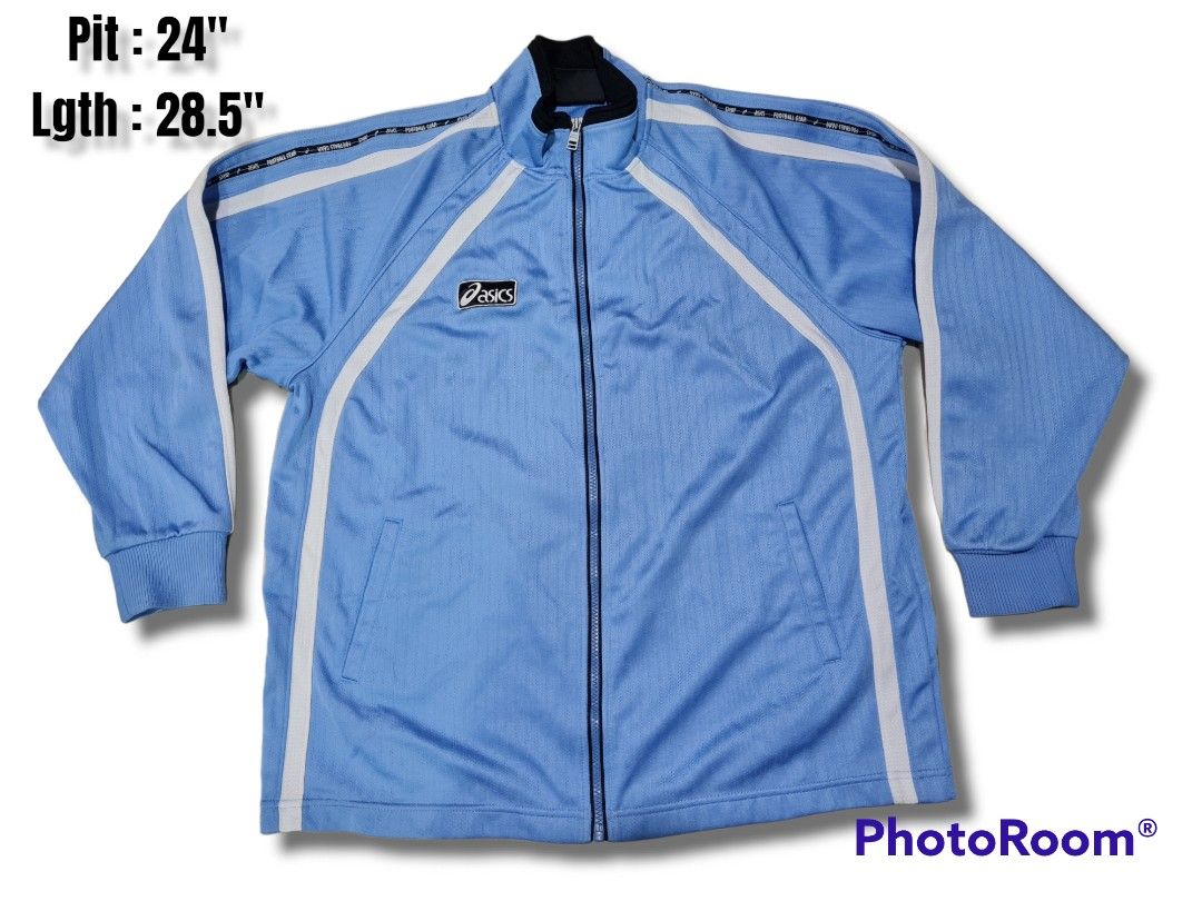 Asics Tracktop, Men's Fashion, Coats, Jackets and Outerwear on Carousell