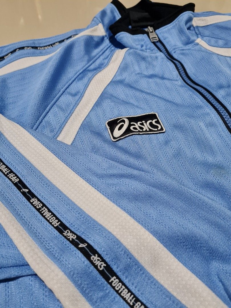 Asics Tracktop, Men's Fashion, Coats, Jackets and Outerwear on Carousell