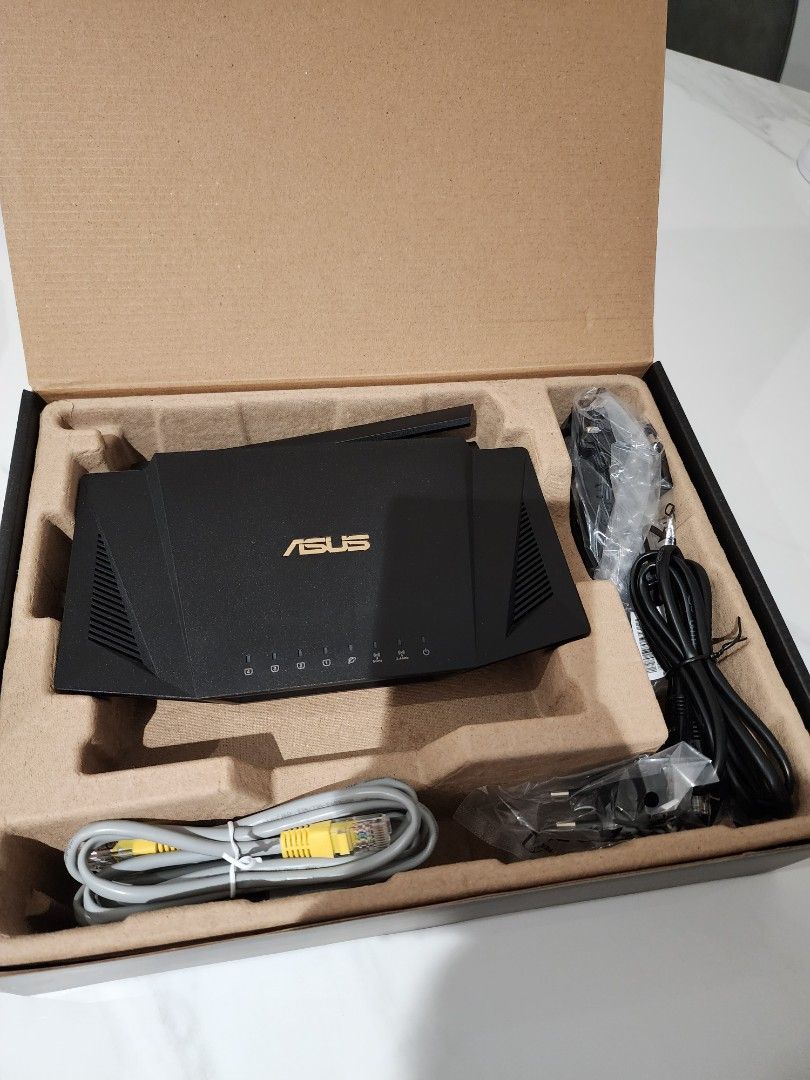 Asus RT-AX56U Router, Computers & Tech, Parts & Accessories, Networking ...