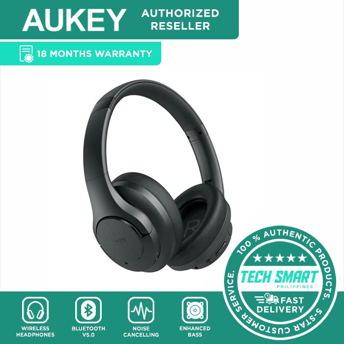 AUKEY EP N12 Hybrid Active Noise Cancelling Headphones Audio