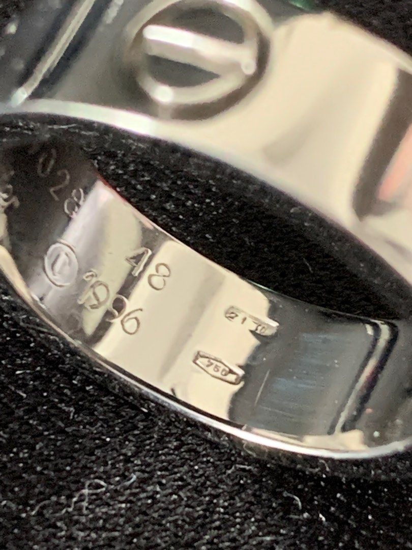 Cartier ring silver new arrivals