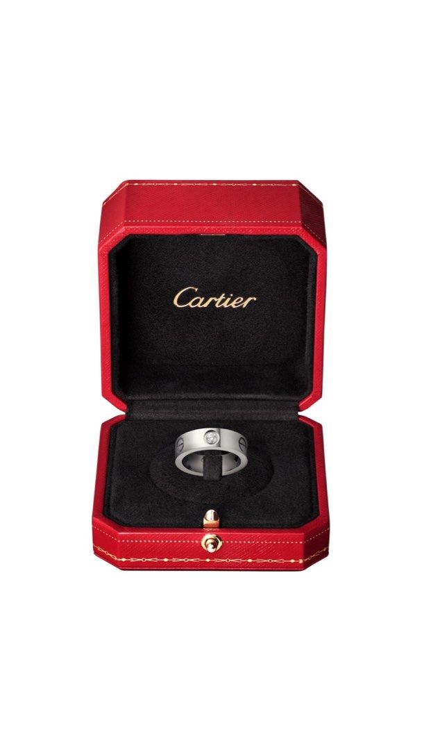 cartier love ring with diamonds price
