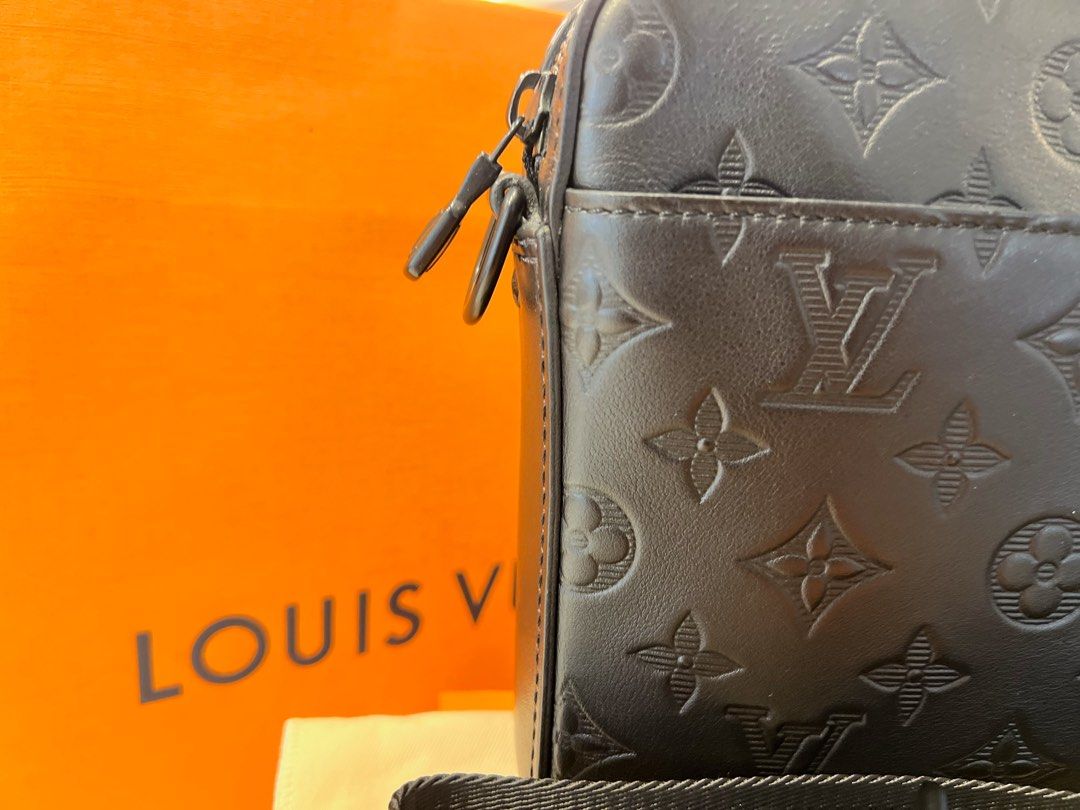 Louis Vuitton Mens Duo Messenger Bag Black Leather – Luxe Collective
