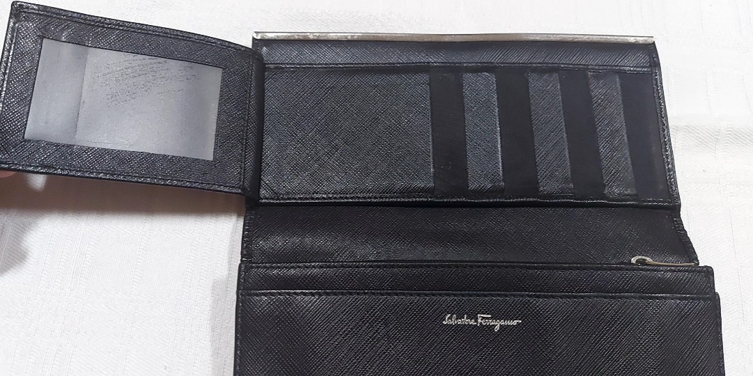 Authentic Salvatorre Ferragamo long wallet on Carousell