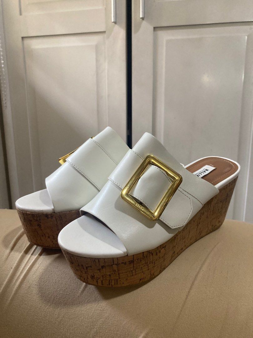 Bally womens shop wedge shoes