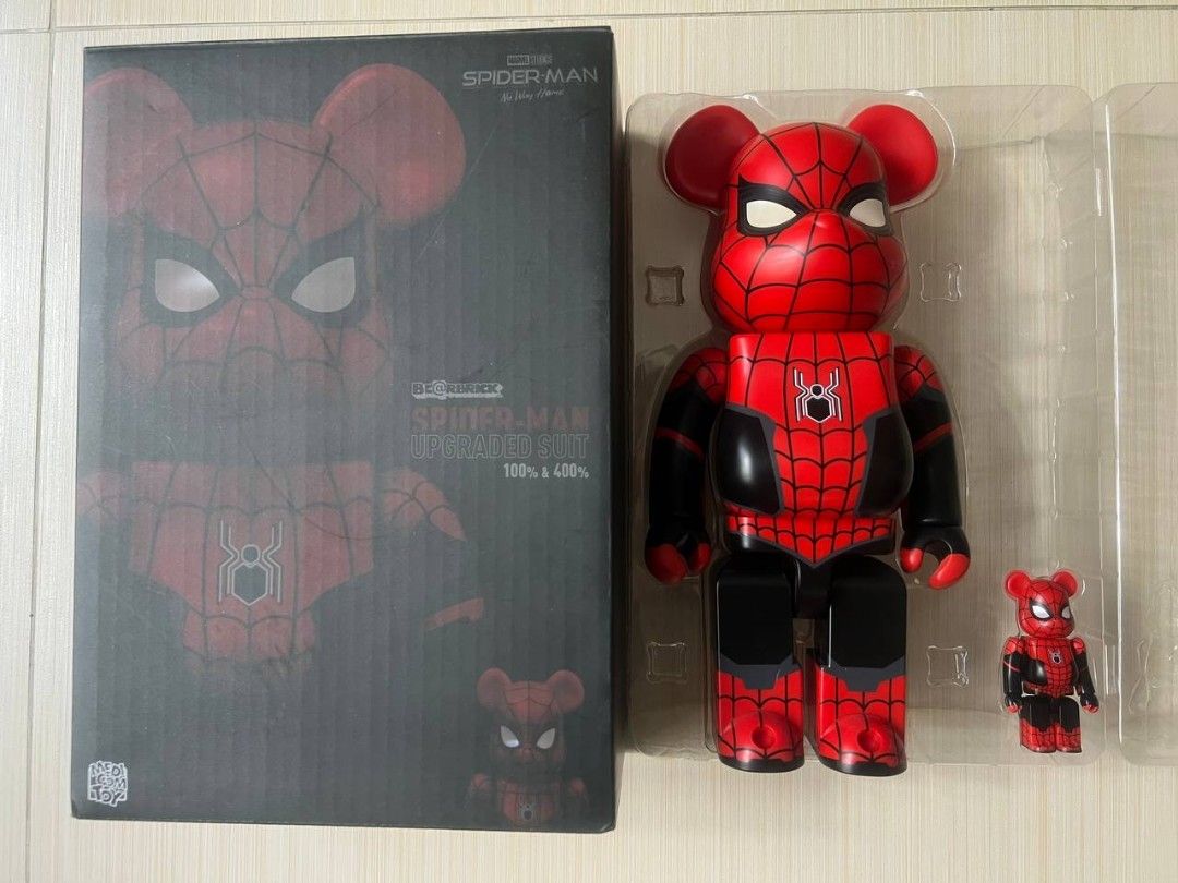 BE@RBRICK SPIDERMAN UPGRADED SUIT ベアブリック